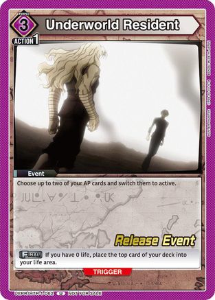 Underworld Resident (UEPR/HTR-1-062) - UE02BT HUNTER X HUNTER Release Event Cards