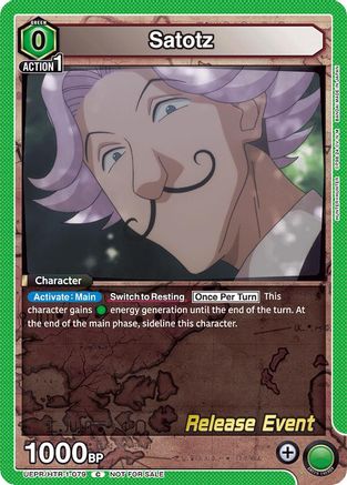 Satotz (UEPR/HTR-1-079) - UE02BT HUNTER X HUNTER Release Event Cards