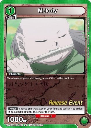 Melody (UEPR/HTR-1-082) - UE02BT HUNTER X HUNTER Release Event Cards