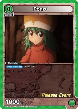 Ponzu (UEPR/HTR-1-089) - UE02BT HUNTER X HUNTER Release Event Cards