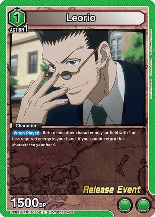 Leorio (090) (UEPR/HTR-1-090) - UE02BT HUNTER X HUNTER Release Event Cards