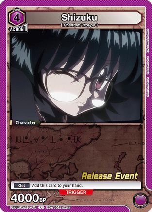 Shizuku (111) (UEPR/HTR-1-111) - UE02BT HUNTER X HUNTER Release Event Cards