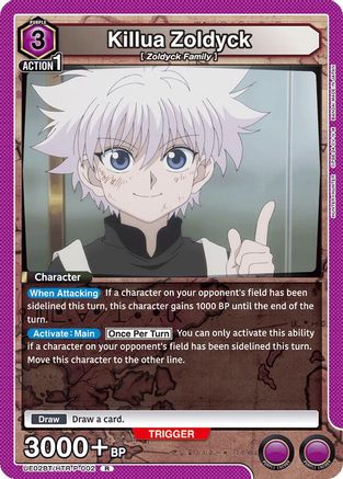 Killua Zoldyck (002) (UE02BT/HTR-P-002) - UE02BT HUNTER X HUNTER Foil