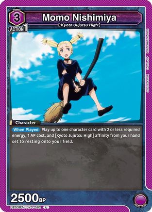 Momo Nishimiya (UE03BT/JJK-1-082) - UE03BT Jujutsu Kaisen