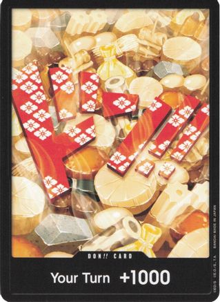 DON!! Card (Oden) - Premium Booster -The Best- Foil