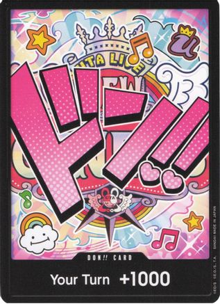 DON!! Card (Uta) - Premium Booster -The Best- Foil