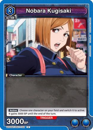Nobara Kugisaki (UE03ST/JJK-1-102) - UE03ST Jujutsu Kaisen Starter Deck