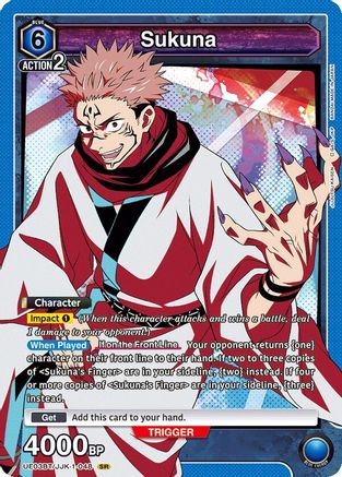 Sukuna (048) (UE03BT/JJK-1-048) - UE03BT Jujutsu Kaisen Foil