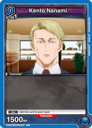 Kento Nanami (051) (UE03BT/JJK-1-051) - UE03BT Jujutsu Kaisen