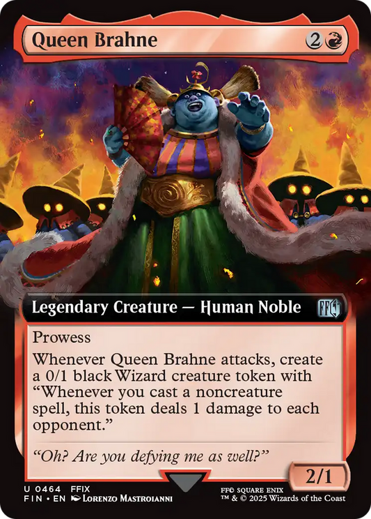 Queen Brahne (FIN-464) - FINAL FANTASY: (Extended Art) Foil