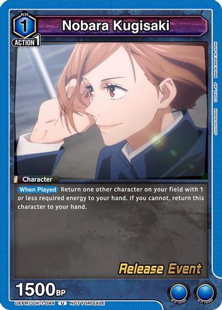 Nobara Kugisaki (044) (UEPR/JJK-1-044) - UE03BT Jujutsu Kaisen Release Event Cards