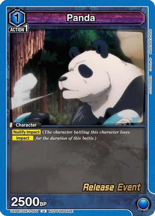 Panda (055) (UEPR/JJK-1-055) - UE03BT Jujutsu Kaisen Release Event Cards