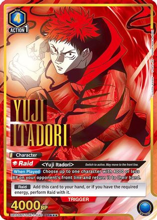 Yuji Itadori (040) (SR***) (UE03BT/JJK-1-040) - UE03BT Jujutsu Kaisen Foil