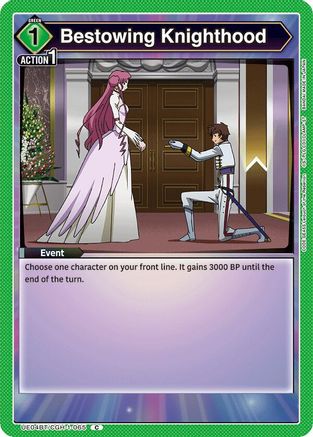 Bestowing Knighthood (UE04BT/CGH-1-065) - UE04BT Code Geass Lelouch of the Rebellion