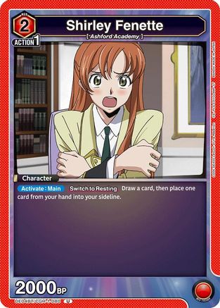 Shirley Fenette (080) (UE04BT/CGH-1-080) - UE04BT Code Geass Lelouch of the Rebellion