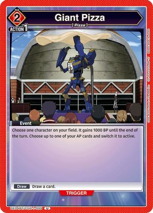 Giant Pizza (UE04BT/CGH-1-099) - UE04BT Code Geass Lelouch of the Rebellion