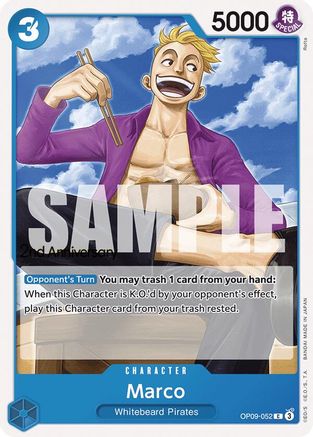 Marco (OP09-052) - Emperors in the New World: 2nd Anniversary Tournament Cards