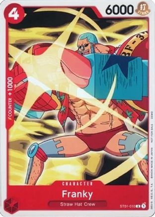 Franky (010) (ST01-010) - One Piece Demo Deck Cards