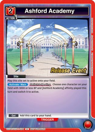 Ashford Academy (UEPR/CGH-1-094) - UE04BT Code Geass Lelouch of the Rebellion Release Event Cards