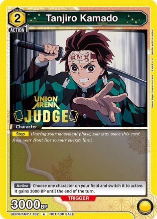 Tanjiro Kamado (Judge Pack) (UEPR/KMY-1-102) - Union Arena Promotion Cards Foil