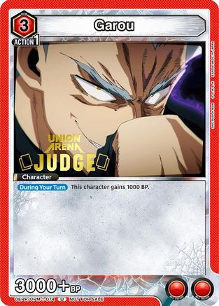 Garou (Judge Pack) (UEPR/OPM-1-074) - Union Arena Promotion Cards Foil