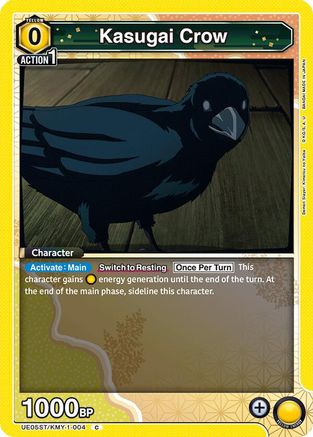 Kasugai Crow (UE05ST/KMY-1-004) - UE05ST Demon Slayer Kimetsu no Yaiba Starter Deck