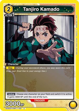 Tanjiro Kamado (102) (UE05ST/KMY-1-102) - UE05ST Demon Slayer Kimetsu no Yaiba Starter Deck