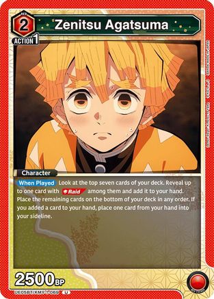 Zenitsu Agatsuma (069) (UE05BT/KMY-1-069) - UE05BT Demon Slayer Kimetsu no Yaiba