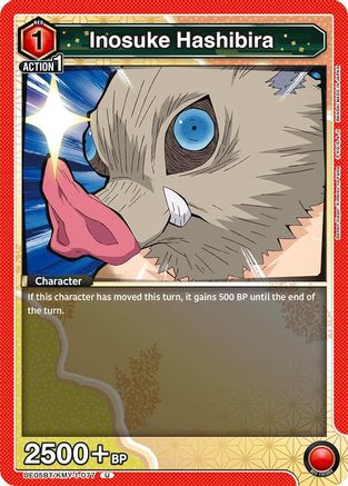 Inosuke Hashibira (077) (UE05BT/KMY-1-077) - UE05BT Demon Slayer Kimetsu no Yaiba