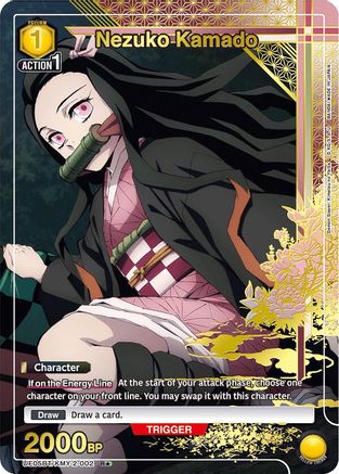 Nezuko Kamado (002) (R*) (UE05BT/KMY-2-002) - UE05BT Demon Slayer Kimetsu no Yaiba Foil