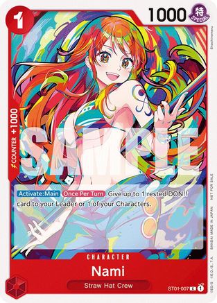 Nami (2025 New Year Event) (ST01-007) - One Piece Promotion Cards