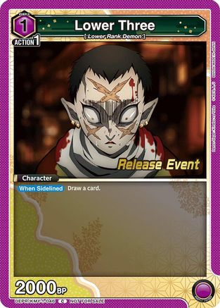 Lower Three (UEPR/KMY-1-046) - UE05BT Demon Slayer Kimetsu no Yaiba Release Event Cards