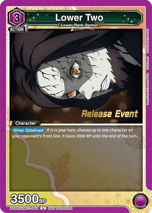 Lower Two (UEPR/KMY-1-048) - UE05BT Demon Slayer Kimetsu no Yaiba Release Event Cards