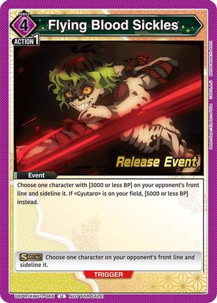 Flying Blood Sickles (UEPR/KMY-1-066) - UE05BT Demon Slayer Kimetsu no Yaiba Release Event Cards
