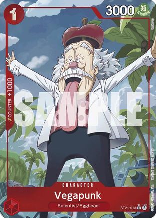 Vegapunk (Parallel) (ST21-013) - Starter Deck EX: Gear 5 Foil