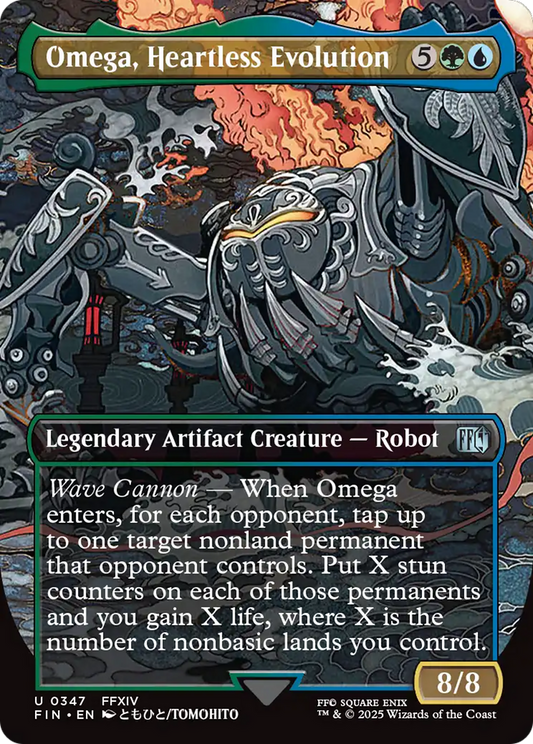 Omega, Heartless Evolution (FIN-347) - FINAL FANTASY (Borderless) Foil