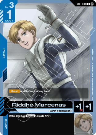 Riddhe Marcenas (GD01-089) - Edition Beta