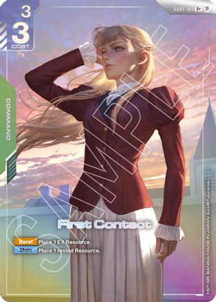First Contact (U+) (GD01-107) - Edition Beta