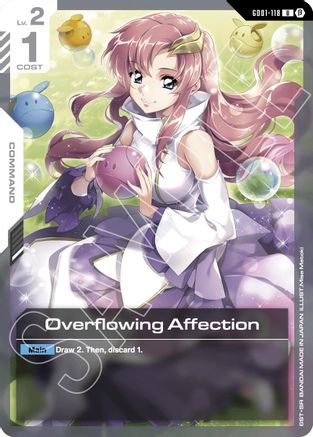 Overflowing Affection (GD01-118) - Edition Beta
