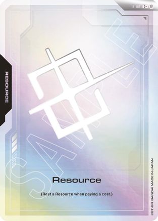 Resource (C+) (R-001) - Edition Beta Holofoil