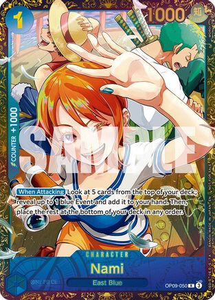 Nami (Championship 25-26 Regionals Season 1) (OP09-050) - One Piece Promotion Cards Foil