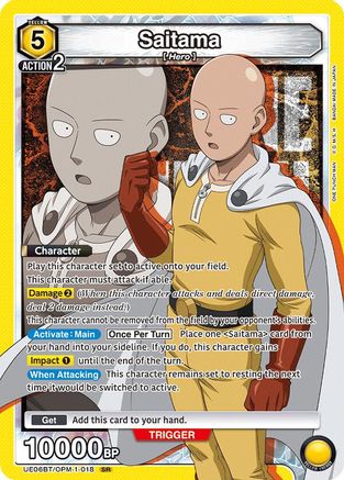 Saitama (018) (UE06BT/OPM-1-018) - UE06BT One Punch Man Foil