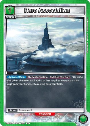 Hero Association (UE06BT/OPM-1-063) - UE06BT One Punch Man