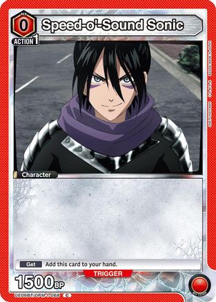 Speed-o'-Sound Sonic (068) (UE06BT/OPM-1-068) - UE06BT One Punch Man