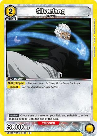 Silverfang (103) (UE06ST/OPM-1-103) - UE06ST One Punch Man Starter Deck