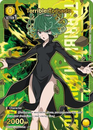 Terrible Tornado (012) (C*) (UE06BT/OPM-1-012) - UE06BT One Punch Man Foil