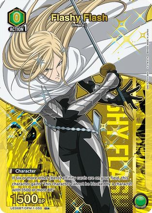Flashy Flash (U*) (UE06BT/OPM-1-050) - UE06BT One Punch Man Foil