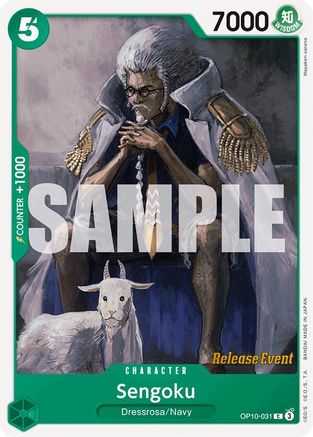 Sengoku (OP10-031) - Royal Blood Release Event Cards