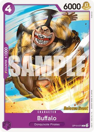 Buffalo (OP10-073) - Royal Blood Release Event Cards
