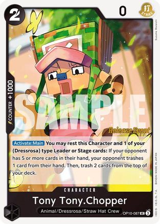 Tony Tony.Chopper (087) (OP10-087) - Royal Blood Release Event Cards